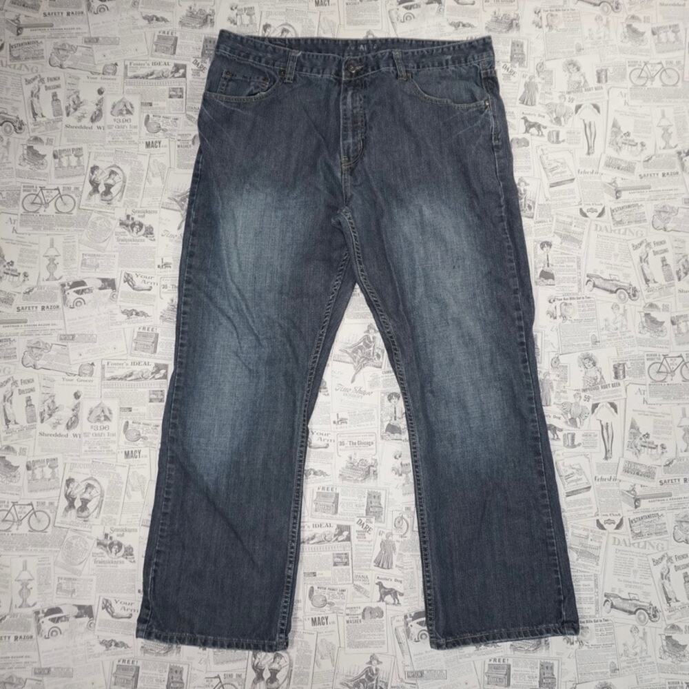 38x30 - Vintage Y2K Baggy grunge faded 2000s denim pants